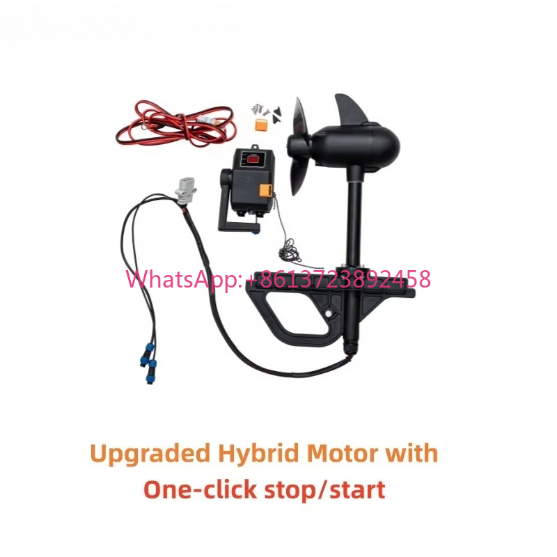 Fishing Boat Trolling Motor - Geüpgradete borstelloze hybride trollingmotor 55Lbs 65Lbs