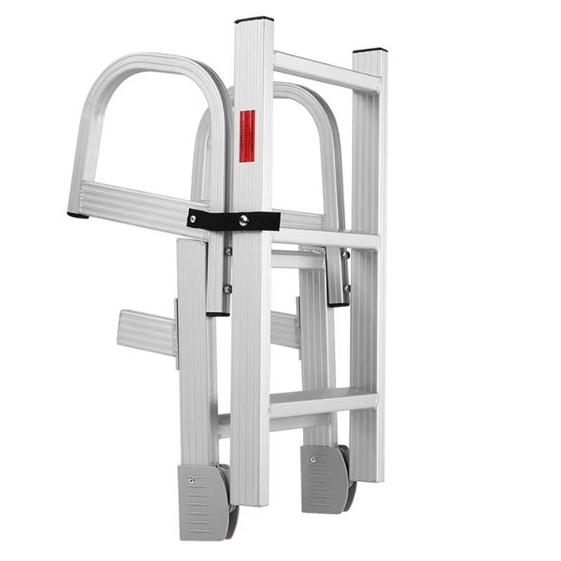 Fishing Boat Aluminum - Marine aluminiumlegering opvouwbare rechte ladder, lanceringsdek