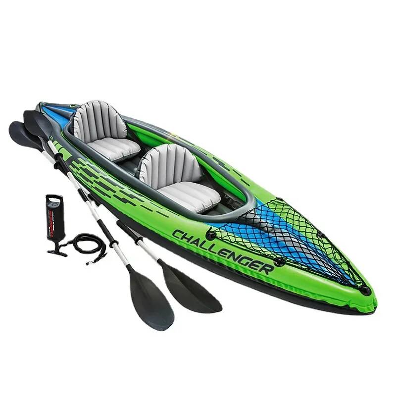 Fishing Boat Seat - 1/2-persoons opblaasbare kajakboot, dubbele aanvalsboot, kajak
