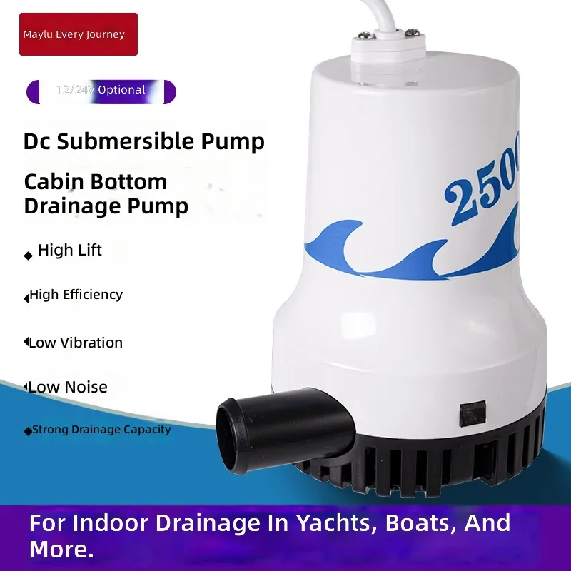 Fishing Boat Bilge Pump - Marine Bilgepomp 12V 24V DC Dompelpomp