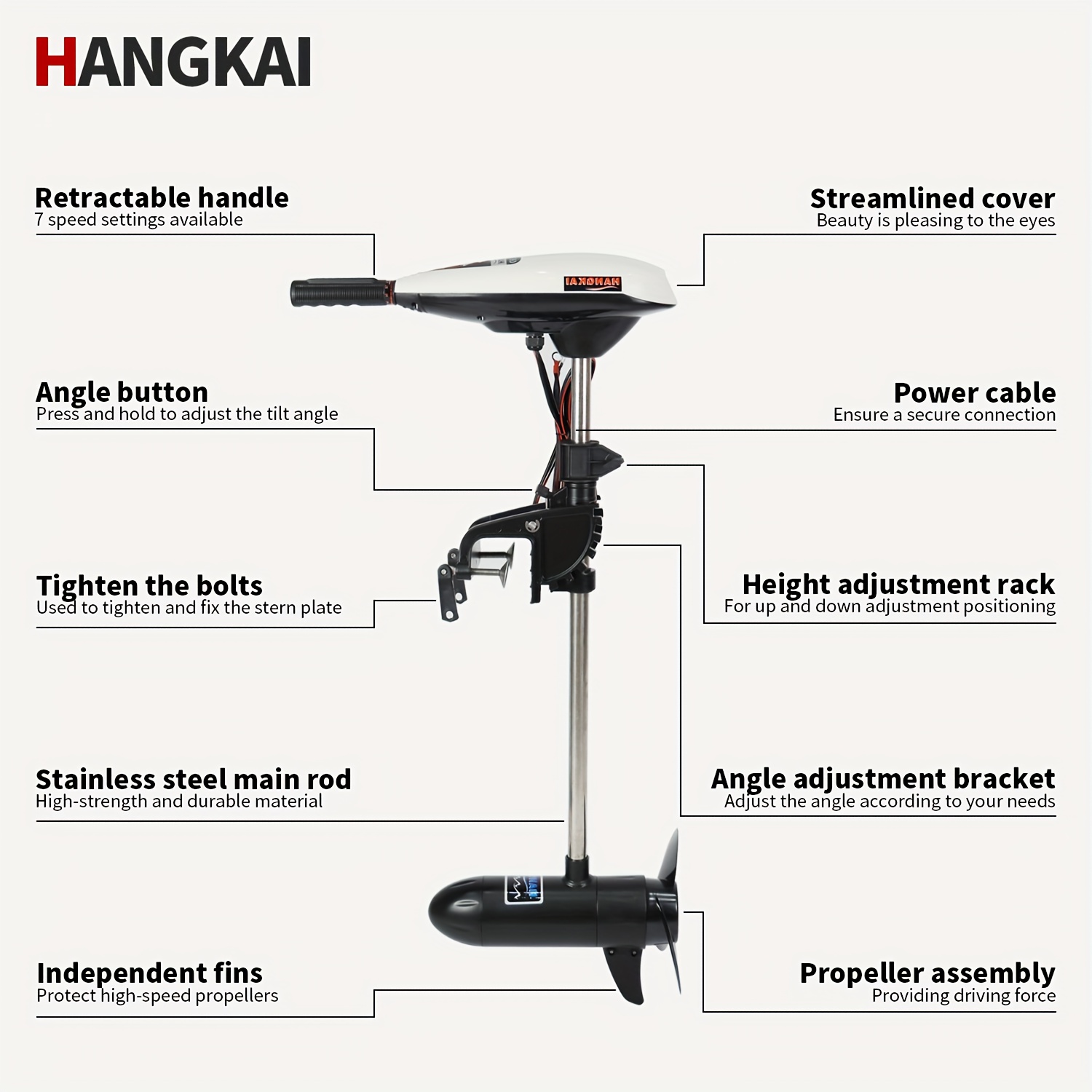 KOETSU HANGKAI 55/65 LBS stuwk - Fishing Boat Outboard Motor recensie en prijs