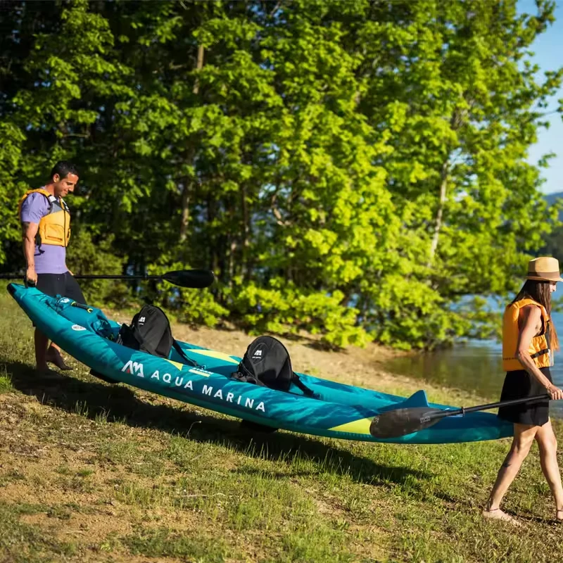 Opblaasbare kano-kayakboot voo - Fishing Boat Seat recensie en prijs