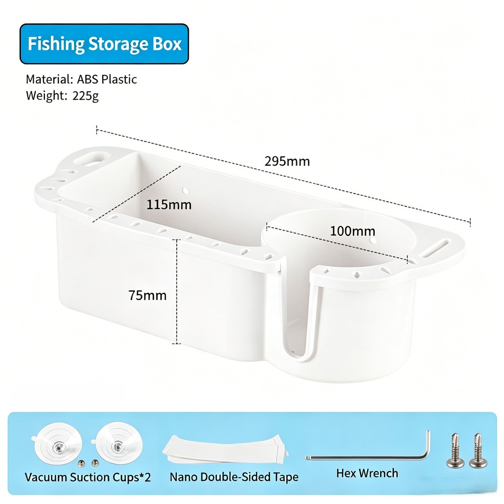 ABS Viscontainer Visgereidoos  - Fishing Boat Trailer recensie en prijs