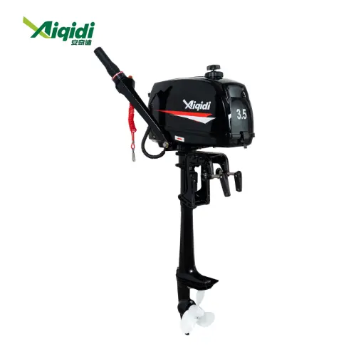 Nieuwe Aiqidi 2-takt 3,5 PK wa - Fishing Boat Outboard Motor recensie en prijs