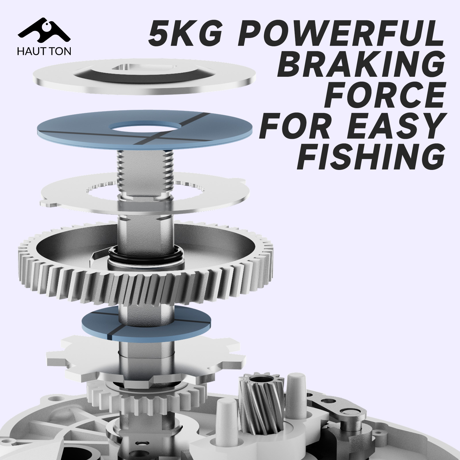 HAUT TON AP200 144G Lightweigh - Kastking Reel Zephyr recensie en prijs